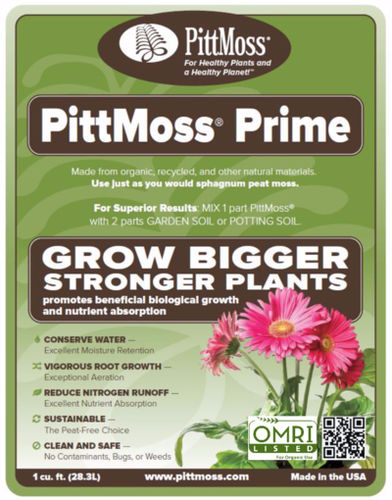 Substrat de culture fibres de cellulose - PRIME - PittMoss LLC - en vrac / en sac / fibreux