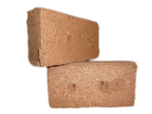 Substrat de culture fibre de coco - BRICK - Pelemix Ltd - motte pressée