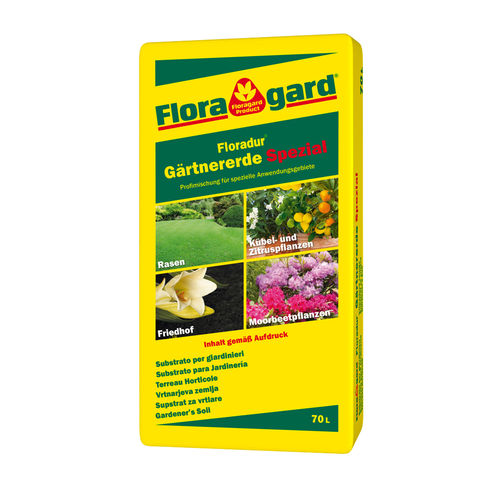 Substrat de culture tourbe - FLORADUR® SPECIAL GARDENER’S SOIL - FLORAGARD Vertribs-GmbH - en vrac / pour fleurs