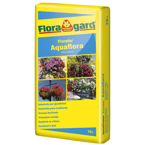Substrat de culture tourbe - FLORADUR® PLANT AQUAFLORA - FLORAGARD Vertribs-GmbH - en vrac / grossier