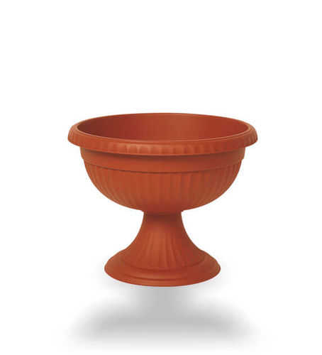 Pot de jardin en plastique recyclé - ART. 1030 - ARCAVASI - sur pied / rond / résidentiel
