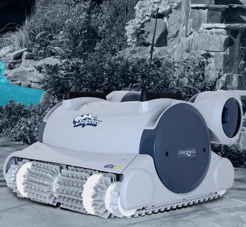 Robot de piscine électrique - PREMIUM CLASS : DOLPHIN DX6 - Maytronics - automatique / à usage domestique / à aspiration