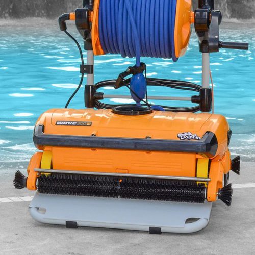 Robot de piscine électrique - DOLPHIN WAVE 300 - Maytronics - automatique / professionnel / à aspiration