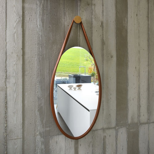 Miroir mural - HIDE - favius - professionnel / contemporain / ovale