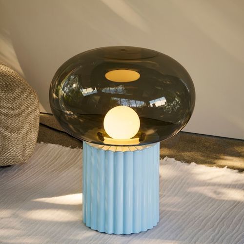 Lampe de sol - FUNGI - favius - en verre soufflé / en céramique / contemporaine