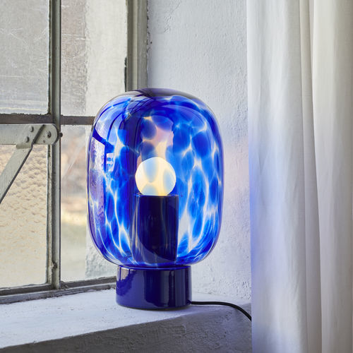 Lampe de table - FLAKES - favius - en verre soufflé / en céramique / contemporaine