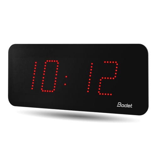 Horloge contemporaine - STYLE : 10 - Bodet Time - murale / numérique / pour bureau