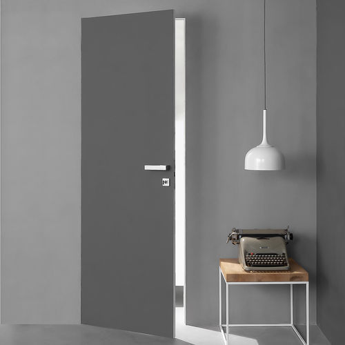 Porte affleurante - NEXT - ALBED - d'intérieur / en bois / avec verre de sécurité