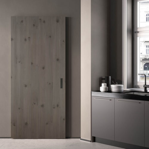 Porte d'intérieur - AND - ALBED - en bois / coulissante / battante