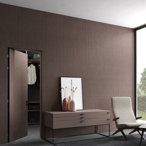Revêtement mural pour intérieur - SUIT - ALBED - en bois / en aluminium / texturé