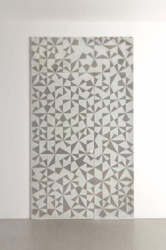 Revêtement mural pour intérieur - BOISÈ - ALBED - en bois / en céramique / en verre