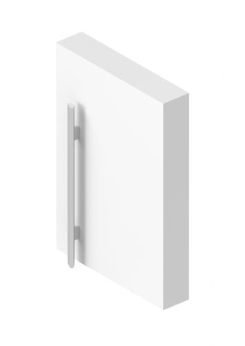 Porte d'intérieur - NEXT - ALBED - en aluminium / avec verre de sécurité / à pivot