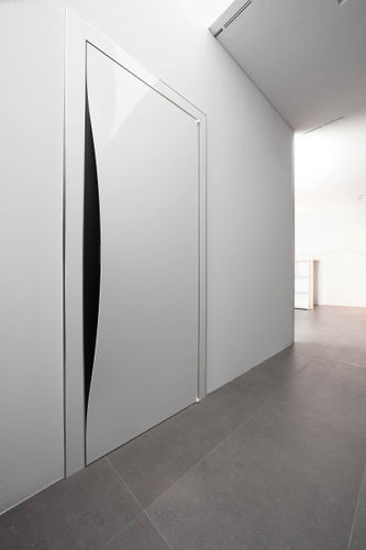 Porte d'intérieur - BLOW - ALBED - en bois / en métal / en aluminium