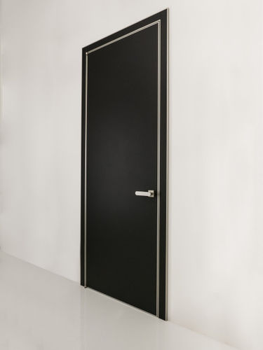 Porte d'intérieur - QUADRA - ALBED - en bois / en métal / en aluminium