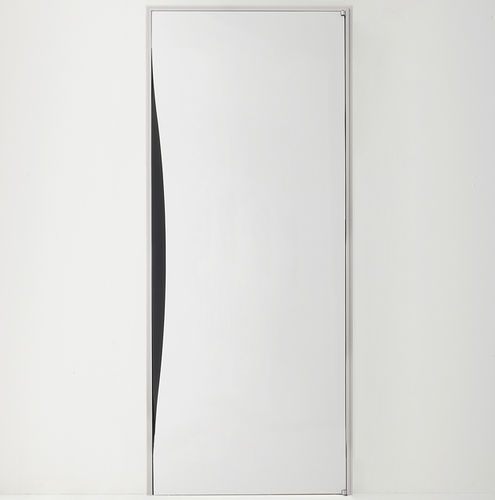 Porte d'intérieur - BLOW - ALBED - en bois / en aluminium / battante