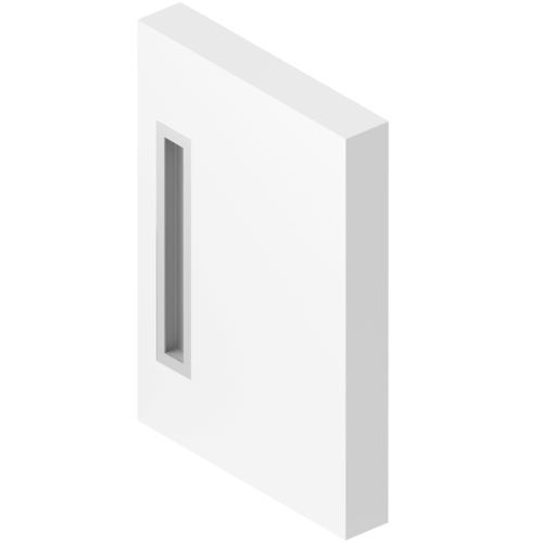 Porte d'intérieur - RI-TRAIT - ALBED - en bois / en aluminium / avec verre de sécurité