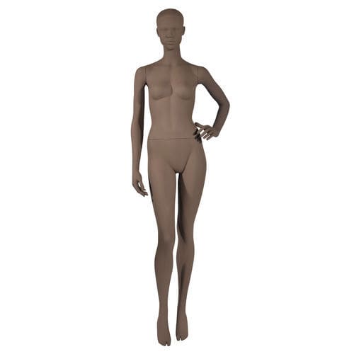 Mannequin de vitrine femme - ELLE4U - Cofrad Mannequins - abstrait / marron / professionnel