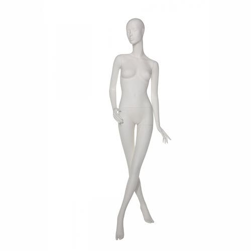 Mannequin de vitrine femme - STU11 - Cofrad Mannequins - abstrait / blanc / professionnel