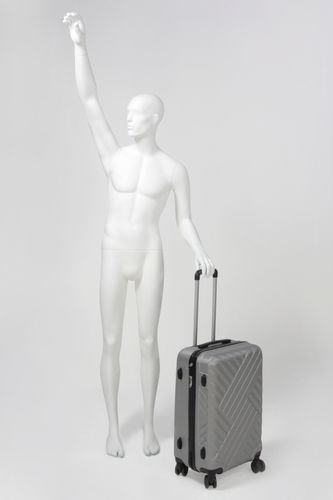 Mannequin de vitrine homme - DIS.TRVM1 - Cofrad Mannequins - abstrait / blanc / professionnel