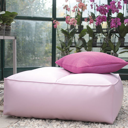 Pouf contemporain - PUFFONE - GART - en tissu / de jardin / gris