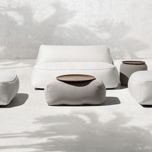 Canapé contemporain - Ginosa - GART - de jardin / en tissu / beige