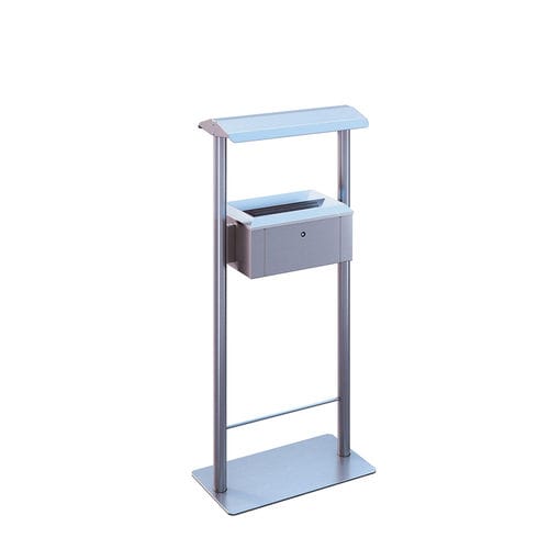 Cendrier sur pied - TD-11-DB-2020 - AUWEKO GmbH - en acier galvanisé / en acier inoxydable / pour extérieur