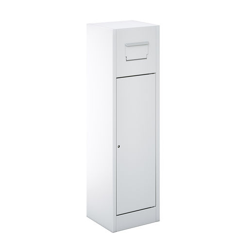 Corbeille à papier en acier galvanisé - DA-40 - AUWEKO GmbH - en acier à revêtement par poudre