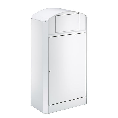 Corbeille à papier en acier galvanisé - DA-120 - AUWEKO GmbH - en acier à revêtement par poudre