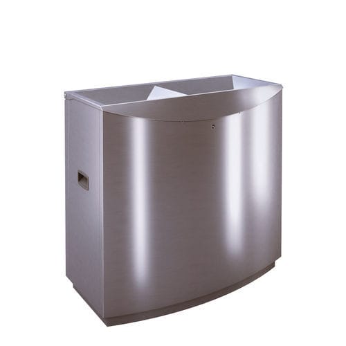 Poubelle publique - FFWJ2 - AUWEKO GmbH - de tri sélectif / autoportante / en acier inoxydable