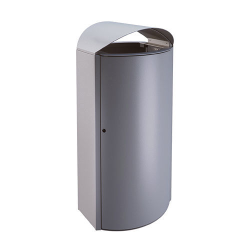 Poubelle publique - 65612 - AUWEKO GmbH - sur pied / en acier galvanisé / en acier à revêtement par poudre