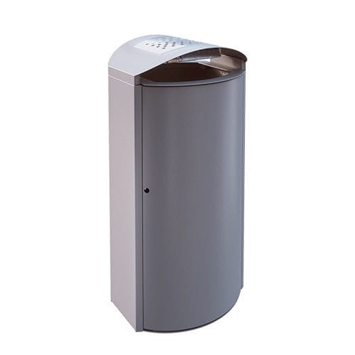 Poubelle publique - 65511-7 - AUWEKO GmbH - en acier galvanisé / en acier à revêtement par poudre / antivandalisme