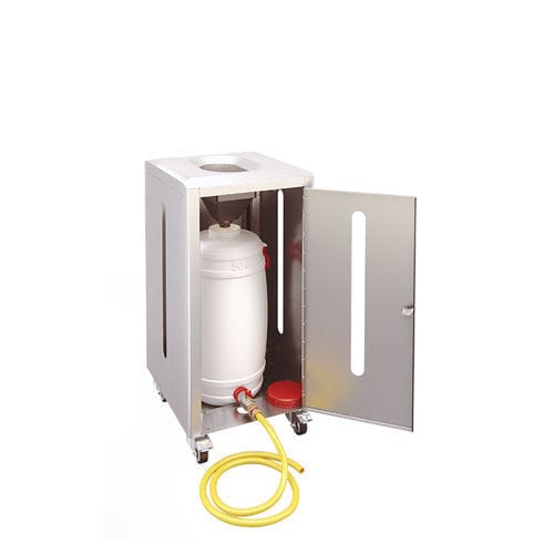 Cache-conteneur de recyclage - Skyline Liquid - AUWEKO GmbH - professionnel / en acier inoxydable / en acier inoxydable brossé