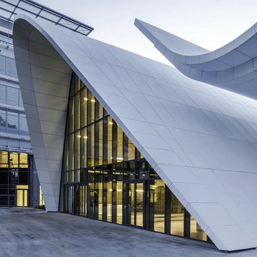 Bardage en panneaux - ALUCOBOND® SOLID   - ALUCOBOND - en aluminium / en composite / à emboîtement