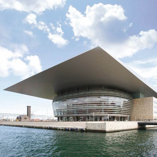 Panneau composite de revêtement - THE OPERA, COPENHAGEN - ALUCOBOND - pour toiture / résistant aux intempéries / anti-UV
