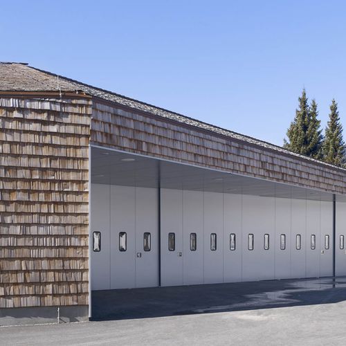 Soffite en composite - FORESTRY EIBENSTOCK - ALUCOBOND - en aluminium