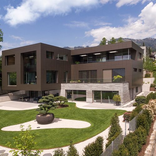 Panneau composite de revêtement - VILLA SCHWYZ - ALUCOBOND - pour agencement intérieur / pour bardage de façade / pour toiture