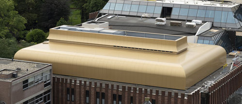 Plaquette de parement en aluminium - THEATER AAN DE PARADE - ALUCOBOND - en matériaux composites / pour façade / pour mur extérieur
