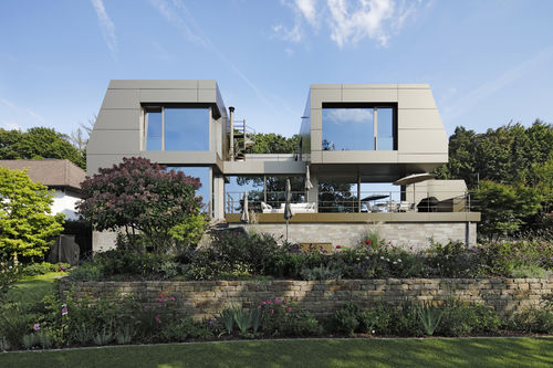 Plaquette de parement en aluminium - VILLA K&Ouml;NIGSTEIN - ALUCOBOND - en composite / pour façade / extérieure