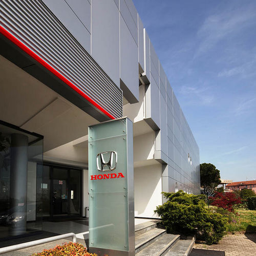 Bardage en panneaux - AUTONORD - HONDA CAR DEALE   - ALUCOBOND - en aluminium / en composite / à emboîtement