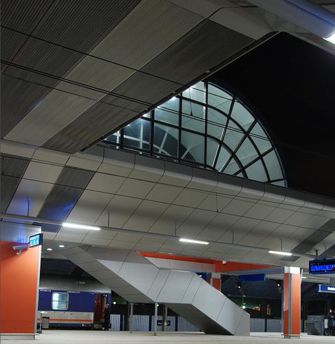 Panneau composite de revêtement - CENTRAL STATION KRAKOW - ALUCOBOND - pour bâtiment / pour marquise / résistant aux intempéries