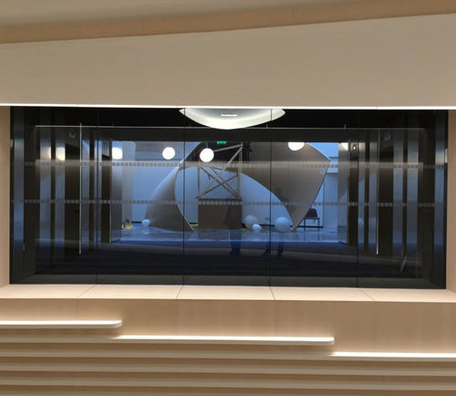 Cloison fixe - ALUPROTEC-BAB - SVF - vitrée / en aluminium / résidentielle