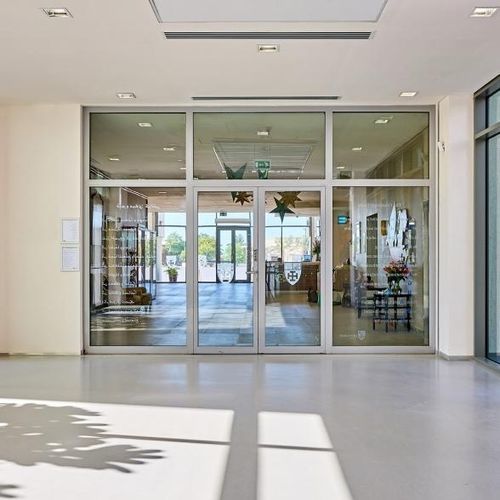 Porte industrielle battante - Gutkowski - en aluminium / en acier / en acier galvanisé