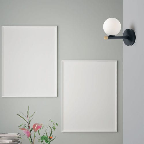 Applique murale contemporaine - POMÌ - Miloox - d'intérieur / en laiton brossé / en laiton
