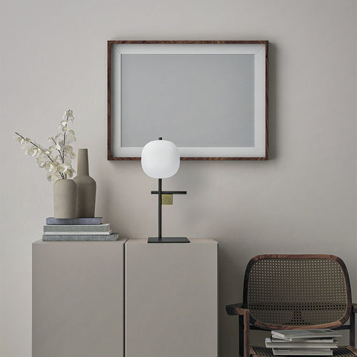 Lampe de table - LINGOTTO - Miloox - en métal / en opale / en verre