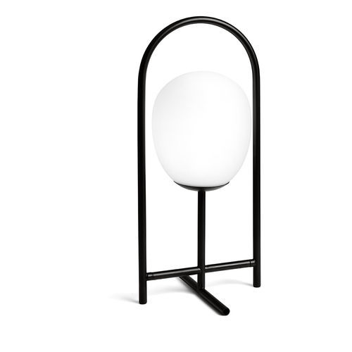 Lampe de table - DROP - Miloox - en métal / en métal peint / en opale