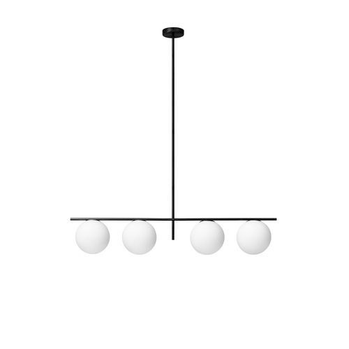 Suspension - JUGEN - Miloox - en métal / en opale / en verre