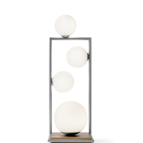 Lampe de table - BUBLE - Miloox - en bronze / en acier / en opale