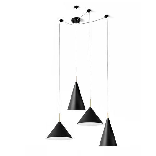 Suspension - SAMOI - Miloox - en métal / en laiton brossé / contemporaine