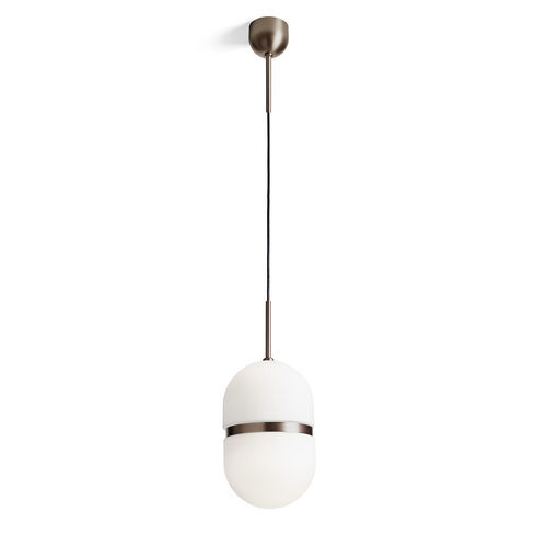 Lampe de table - DOMU - Miloox - en métal / en bronze / en verre