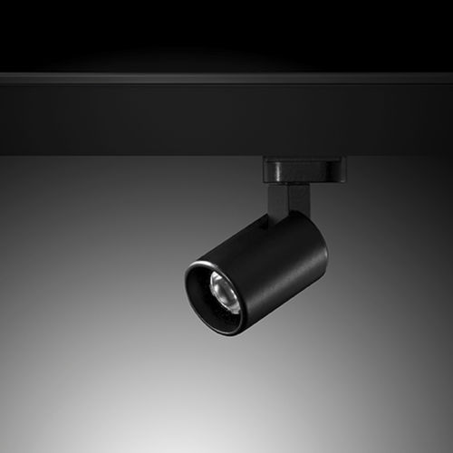 Éclairage sur rail à LED - MICRO D SLIM - LOUPI - rond / en PMMA / pour magasin